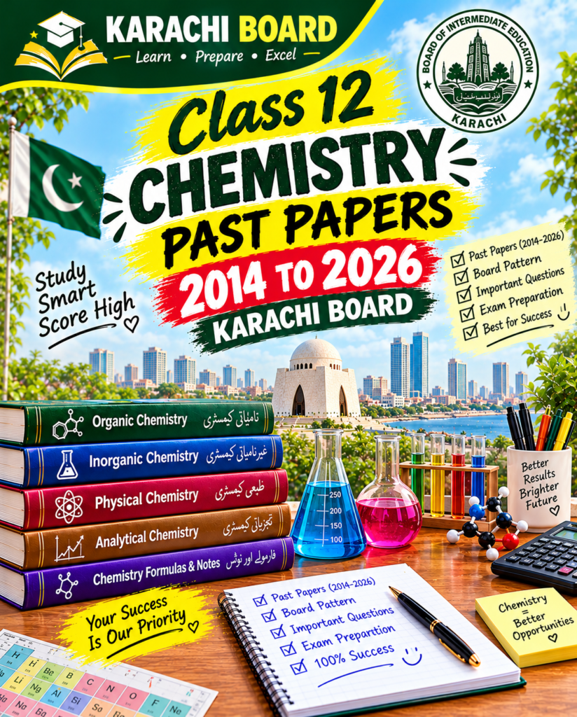 class 12 chemistry past papers karachi board